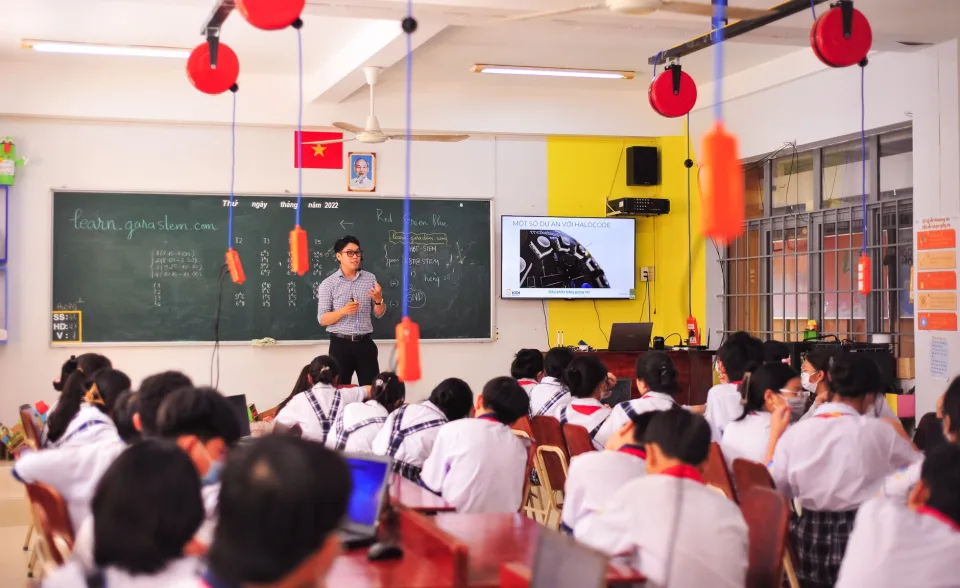 Lớp học tại Ngô Lê Diễm Quỳnh